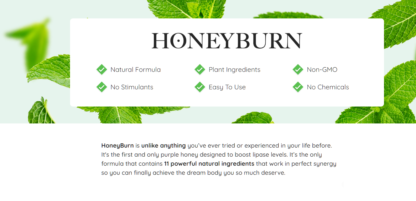 HoneyBurn buy